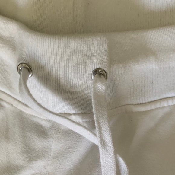 Lauren by Ralph Lauren White Capri Sweatpants Women Size XL - Picture 3 of 9